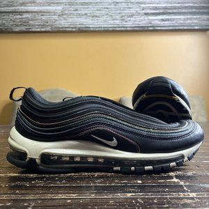 Nike Air Max 97 Black Multicolor Stitch CK0738-001 Women's Size 9.5